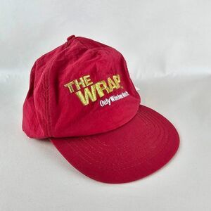 Vintage Hat Mens Snapback The Wrap Only Winston Has It Logo 80s Cigarette Nylon